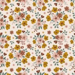 Papier Peint Fleur Fall Bouquet Clair (50 Cm X 10 M)