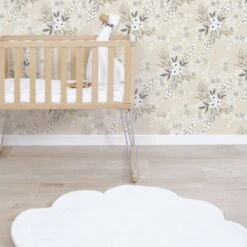 Papier Peint Floral Constellation Wheat (50 Cm X 10 M) -Lilipinso Déco Soldes Boutique papier peint floral constellation wheat 50 cm x 10 m 4