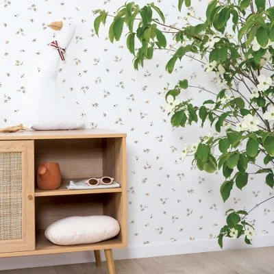 Papier Peint Floral Whisper Neige (50 Cm X 10 M) 2 Papier Peint Floral Whisper Neige (50 Cm X 10 M) – Image 2