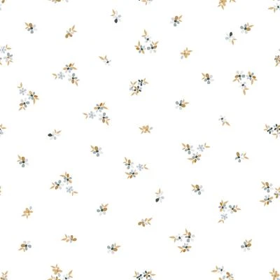 Papier Peint Floral Whisper Neige (50 Cm X 10 M) 1 Papier Peint Floral Whisper Neige (50 Cm X 10 M)