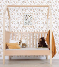 Papier Peint Foliage Taupe