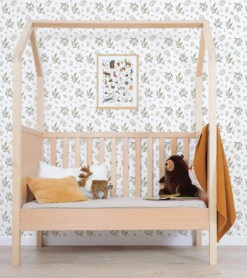 Papier Peint Foliage Vert