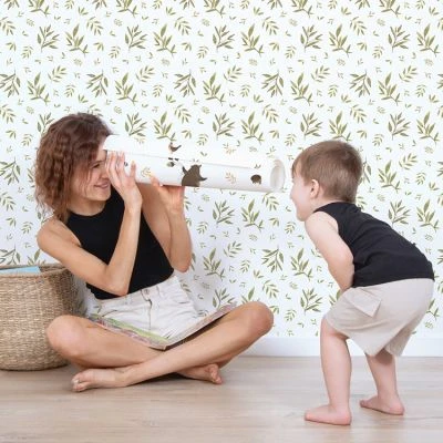 Papier Peint Foliage Vert (50 Cm X 10 M) 2 Papier Peint Foliage Vert (50 Cm X 10 M) – Image 2