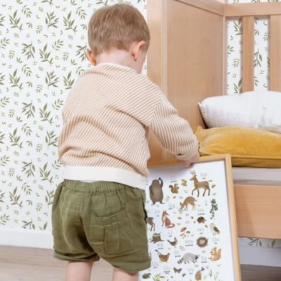 Papier Peint Foliage Vert (50 Cm X 10 M) 3 Papier Peint Foliage Vert (50 Cm X 10 M) – Image 3