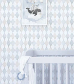 Papier Peint Harlequin Bleu (50 Cm X 10 M)