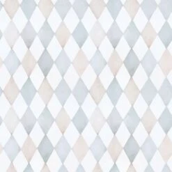 Papier Peint Harlequin Bleu (50 Cm X 10 M)