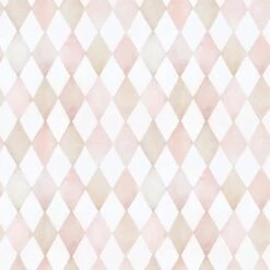 Papier Peint Harlequin Rose (50 Cm X 10 M)
