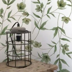 Papier Peint Hellébores Vert (50 Cm X 10 M) -Lilipinso Déco Soldes Boutique papier peint hellebores vert 50 cm x 10 m 4
