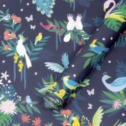 Papier Peint Intissé Défilé D'oiseaux (10 M) -Lilipinso Déco Soldes Boutique papier peint intisse defile d oiseaux 10 m 5