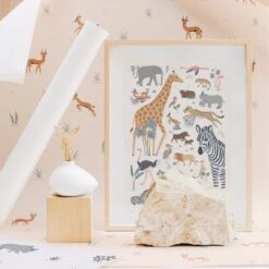 Papier Peint Intissé Les Gazelles Tanzania (10 M) -Lilipinso Déco Soldes Boutique papier peint intisse les gazelles tanzania 10 m 7