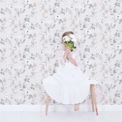 Papier Peint Intissé Symphonie Des Roses Grace (10 M) 2 Papier Peint Intissé Symphonie Des Roses Grace (10 M) – Image 2