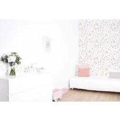 Papier Peint Motif Fleurs (10 M) -Lilipinso Déco Soldes Boutique papier peint motif fleurs 10 m 4