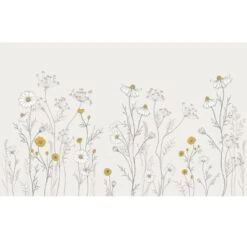 Papier Peint Panoramique Chamomile (400 X 248 Cm)