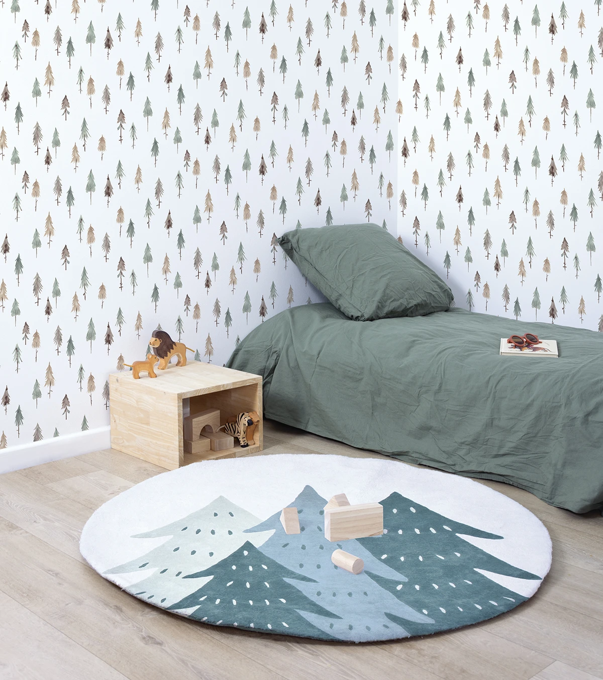 Papier Peint Pine Multicolore 1 Papier Peint Pine Multicolore