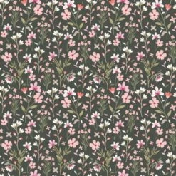 Papier Peint Spring Garden Foncé (50 Cm X 10 M)