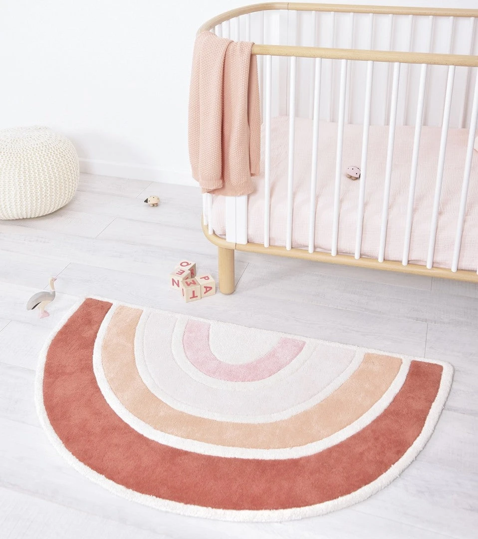 Tapis Arc-en-ciel Lilipinso 120x70cm 2 Tapis Arc-en-ciel Lilipinso 120x70cm – Image 2