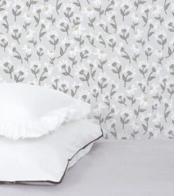 Papier Peint Picnic Day Lilipinso (50cm X 10m) -Lilipinso Déco Soldes Boutique picnic day papier peint enfant motif marguerittes 2