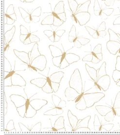Papier Peint Picnic Day Motif Papillons Lilipinso (50cm X 10m) -Lilipinso Déco Soldes Boutique picnic day papier peint enfant motif papillons 3