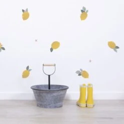 Planche De Stickers A3 Citrons Lemons -Lilipinso Déco Soldes Boutique planche de stickers a3 citrons lemons 3