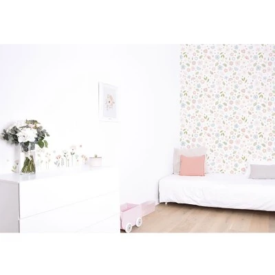 Planche De Stickers A3 De Fleurs Tiges 2 Planche De Stickers A3 De Fleurs Tiges – Image 2