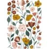 Planche De Stickers A3 Fleurs Pretty Flowers