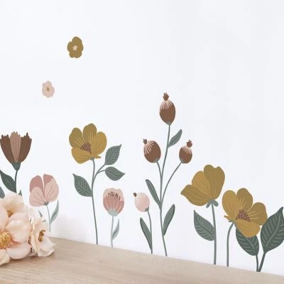 Planche De Stickers A3 Fleurs Pretty Flowers 2 Planche De Stickers A3 Fleurs Pretty Flowers – Image 2