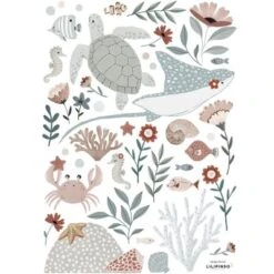 Planche De Stickers A3 Ocean Dream