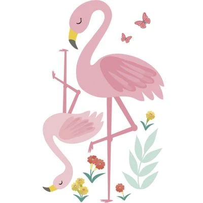 Planche De Stickers Flamands Rose Rio 1 Planche De Stickers Flamands Rose Rio