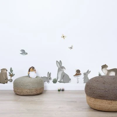 Planche De Stickers M Animaux De La Montagne (64 X 90 Cm) 2 Planche De Stickers M Animaux De La Montagne (64 X 90 Cm) – Image 2