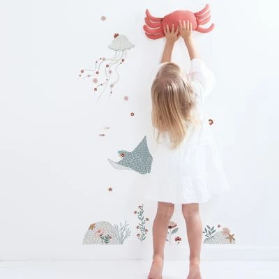 Planche De Stickers Under The Sea (90 X 64 Cm) 2 Planche De Stickers Under The Sea (90 X 64 Cm) – Image 2