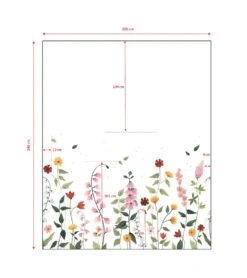 Papier Peint Queyran Lilipinso (50cm X 10m) -Lilipinso Déco Soldes Boutique queyran papier peint panoramique jolie fleurs 4