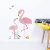 Grand Sticker Rio Flamants Rose Lilipinso