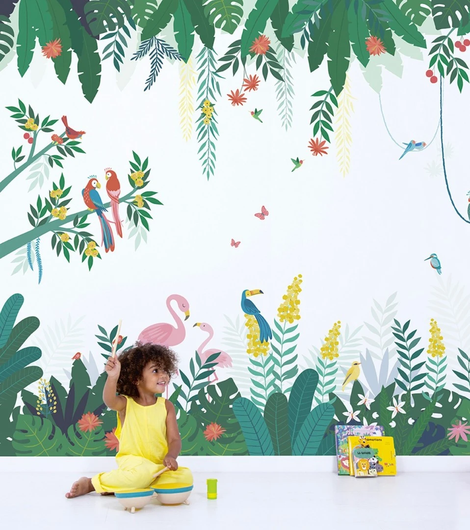 Papier Peint Rio Lilipinso (50cm X 10m) 2 Papier Peint Rio Lilipinso (50cm X 10m) – Image 2