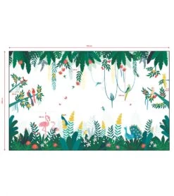Papier Peint Rio Lilipinso (50cm X 10m) 11 Papier Peint Rio Lilipinso (50cm X 10m) -Lilipinso Déco Soldes Boutique rio papier peint panoramique jungle et oiseaux 2