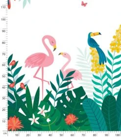 Papier Peint Rio Lilipinso (50cm X 10m) 12 Papier Peint Rio Lilipinso (50cm X 10m) -Lilipinso Déco Soldes Boutique rio papier peint panoramique jungle et oiseaux 3