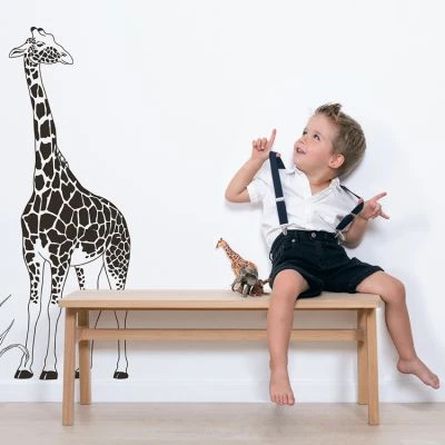 Sticker Mural Girafe (42 X 111 Cm) 2 Sticker Mural Girafe (42 X 111 Cm) – Image 2