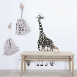 Sticker Mural Girafe (42 X 111 Cm) 6 Sticker Mural Girafe (42 X 111 Cm) -Lilipinso Déco Soldes Boutique sticker mural girafe 42 x 111 cm 3
