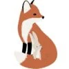 Sticker Renard M. Fox (60 X 38 Cm)