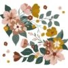 Stickers Muraux Blooming Bouquets (70 X 64 Cm)