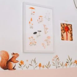Stickers Oh Deer Animaux De La Forêt (29,7 X 42 Cm) -Lilipinso Déco Soldes Boutique stickers oh deer animaux de la foret 29 7 x 42 cm 4