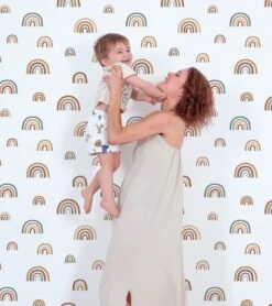 Papier Peint Sunny Motif Dinosaures Lilipinso (50cm X 10m) -Lilipinso Déco Soldes Boutique sunny papier peint enfant motif arc en ciel 1
