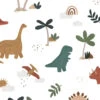 Papier Peint Sunny Motif Dinosaures Lilipinso (50cm X 10m)