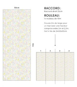 Papier Peint Sweet Bunnies Lilipinso (50cm X 10m) 6 Papier Peint Sweet Bunnies Lilipinso (50cm X 10m) -Lilipinso Déco Soldes Boutique sweet bunnies papier peint enfant motif fleurs et oiseaux 4