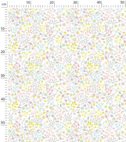 Papier Peint Sweet Bunnies Lilipinso (50cm X 10m) -Lilipinso Déco Soldes Boutique sweet bunnies papier peint enfant motif fleurs et oiseaux 5 1