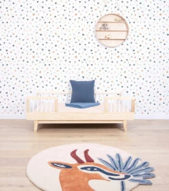 Papier Peint Tanzania Motif Terrazzo Lilipinso (50cm X 10m) -Lilipinso Déco Soldes Boutique tanzania papier peint enfant motif terrazzo 1