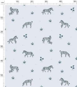 Papier Peint Tanzania Animaux Lilipinso (50cm X 10m) 21 Papier Peint Tanzania Animaux Lilipinso (50cm X 10m) -Lilipinso Déco Soldes Boutique tanzania papier peint enfant motif zebre fond bleu 5 1