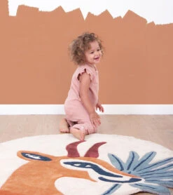 Tapis Rond Lilipinso -Lilipinso Déco Soldes Boutique tanzania tapis gazelle 2