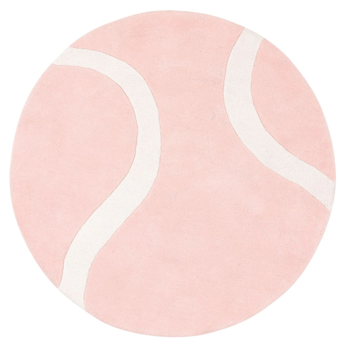 Tapis Ballon En Coton Rose 1 Tapis Ballon En Coton Rose