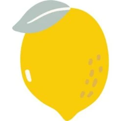 Tapis En Coton Citron (80 X 100 Cm)