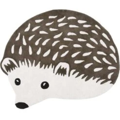 Tapis En Coton Hérisson (120 X 105 Cm)